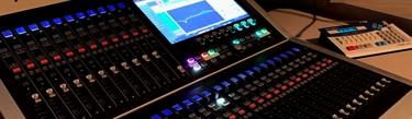 Calrec Brio digital mixing console KUED