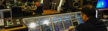 Calrec Artemis digital mixing console KBS Cool FM