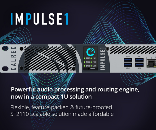 ImPulse1 | NEW powerful audio processing & routing engine, now in a compact 1U solution