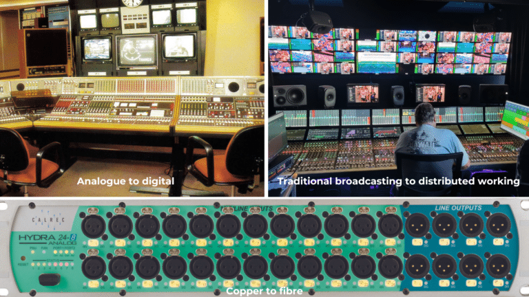 The evolution of broadcast audio