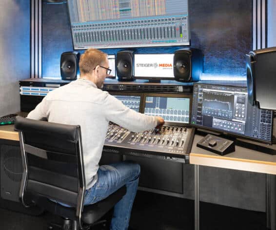 Steiger Media OB Truck with 36-fader Argo M